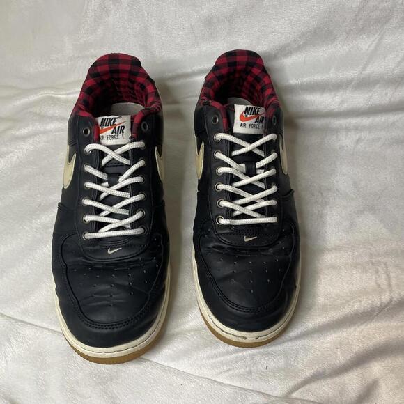 Nike Air Force 1 'Lumberjack' Plaid Shoes Sneaker US 8.5 - Picture 3 of 9